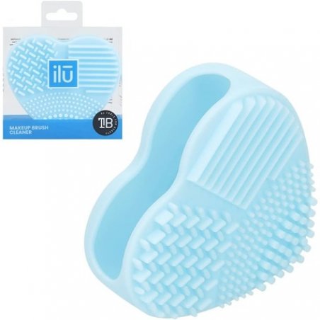 T4B ILU Makeup Brush Cleaner Silicone Cosmetic Brush Cleaning - Blue