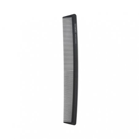 T4B Lussoni Cutting Comb Carbon Hair Cutting Comb for All Hair Types with Antistatic and Negative Ions, Coarse and Fine