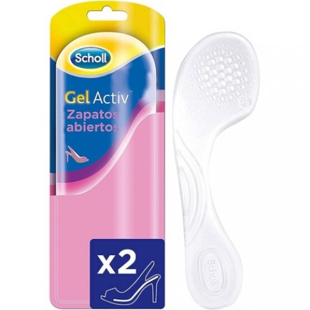 Scholl GelActiv Insoles for Open Shoes Size 35-40.5