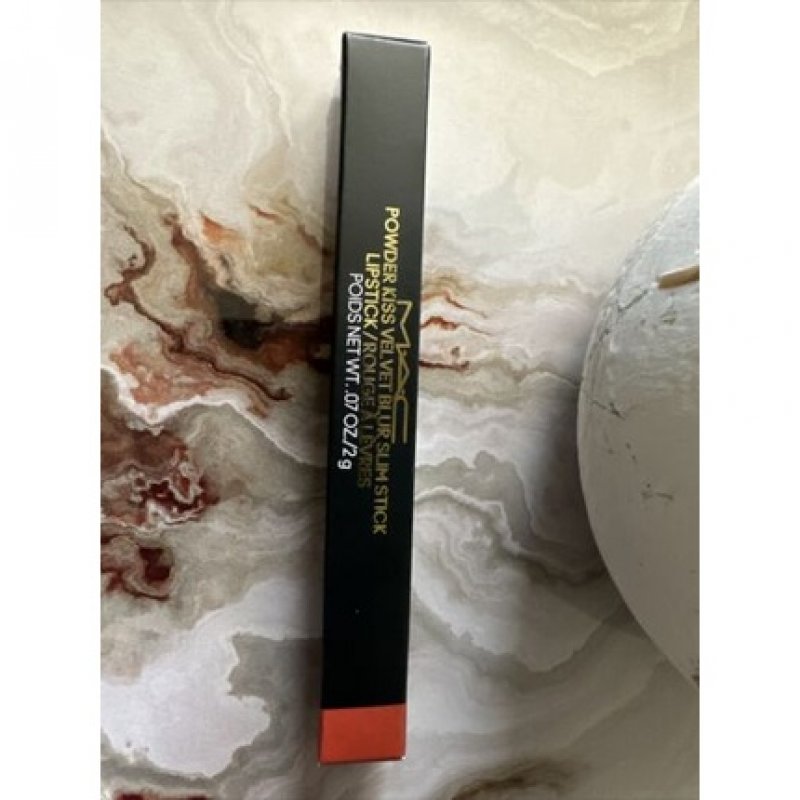 Mac Powder Kiss Velvet Blur Slim Stick Lipstick 895 SORRY NOT SORRY