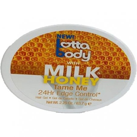 Lotta Body 24Hr Edge Control Milk & Honey 2.25oz Tame Me