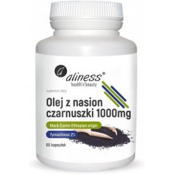 Aliness Black Seed Oil 1000mg per Daily Dose Ethiopian Black Seed