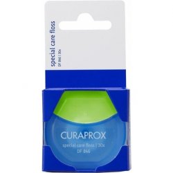 Curaprox DF 846 Dental Floss with Implant Care and Curen Microfiber