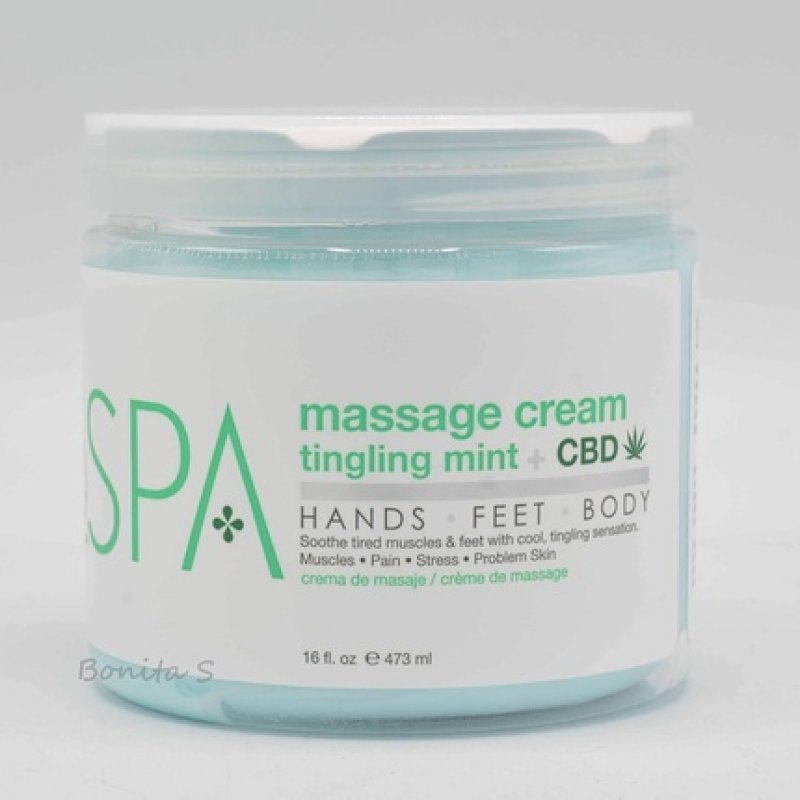 BCL SPA CBD Massage Cream 473ml