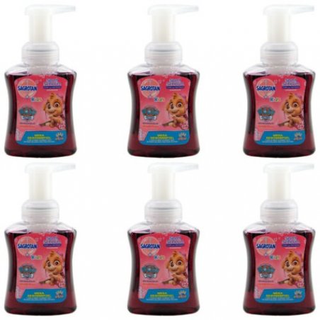 Sagrotan Velvet Foam Strawberries 8.5oz - Pack of 6