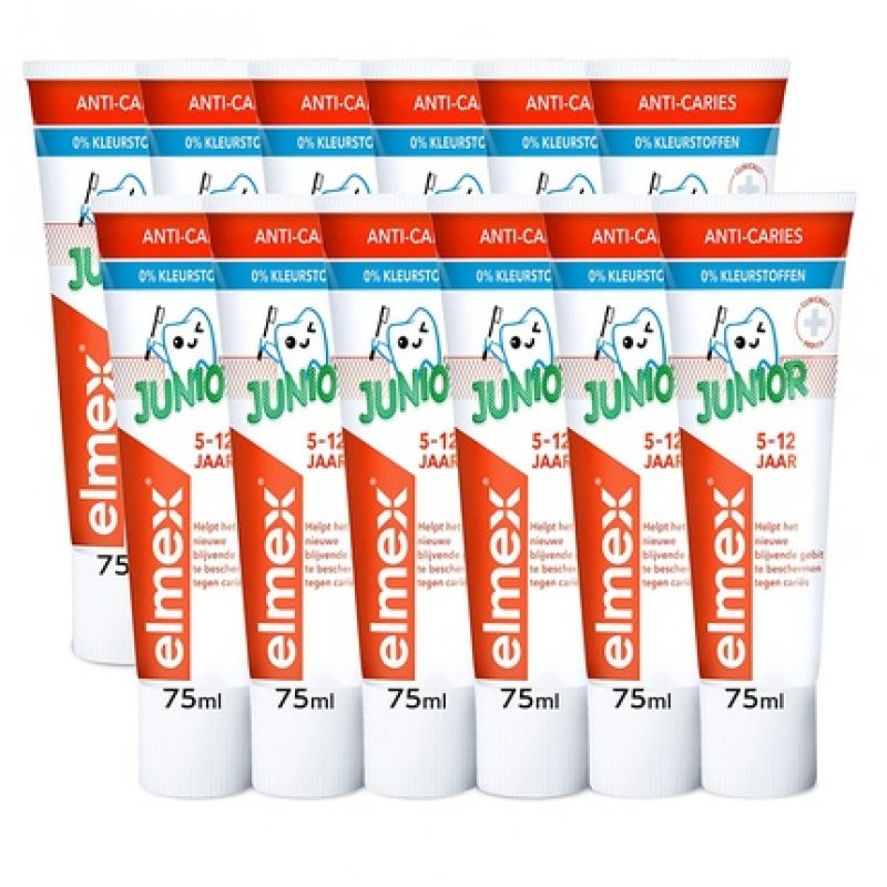 Elmex Children's Toothpaste Junior 5-12 Years 75ml