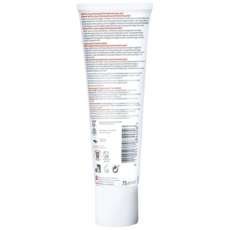 Elmex Children's Toothpaste Junior 5-12 Years 75ml