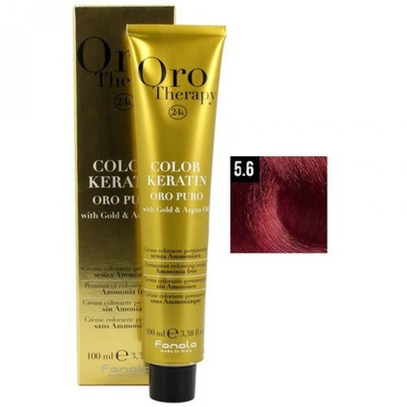 Fanola Oro Therapy Color Keratin 5.6 100ml