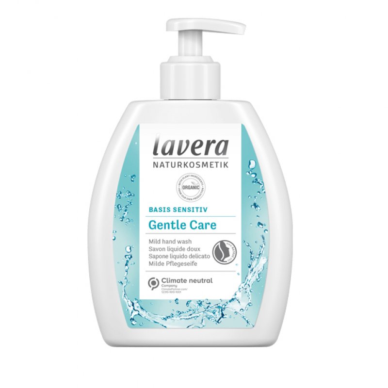 Lavera Basic Sensitive Gentle Care Hand Wash with Organic Aloe Vera and Organic Chamomile 250ml