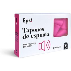 EPS! Foam Earplugs Size S - Pack of 6