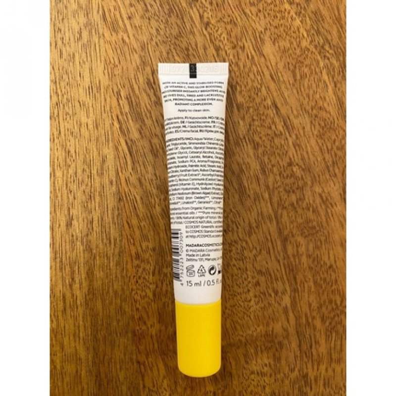 Madara Organic Vitamin C Illuminating Recovery Cream 15ml - Revives Dull Skin