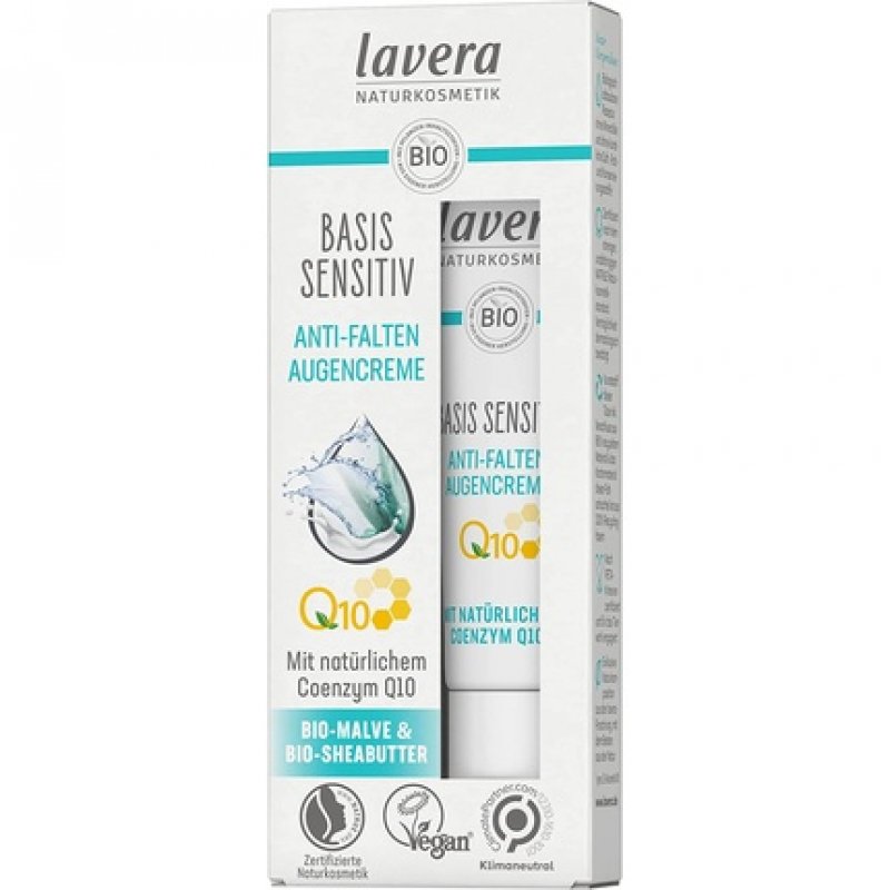 lavera Q10 Anti-Wrinkle Eye Cream with Mallow and Shea Butter 15ml