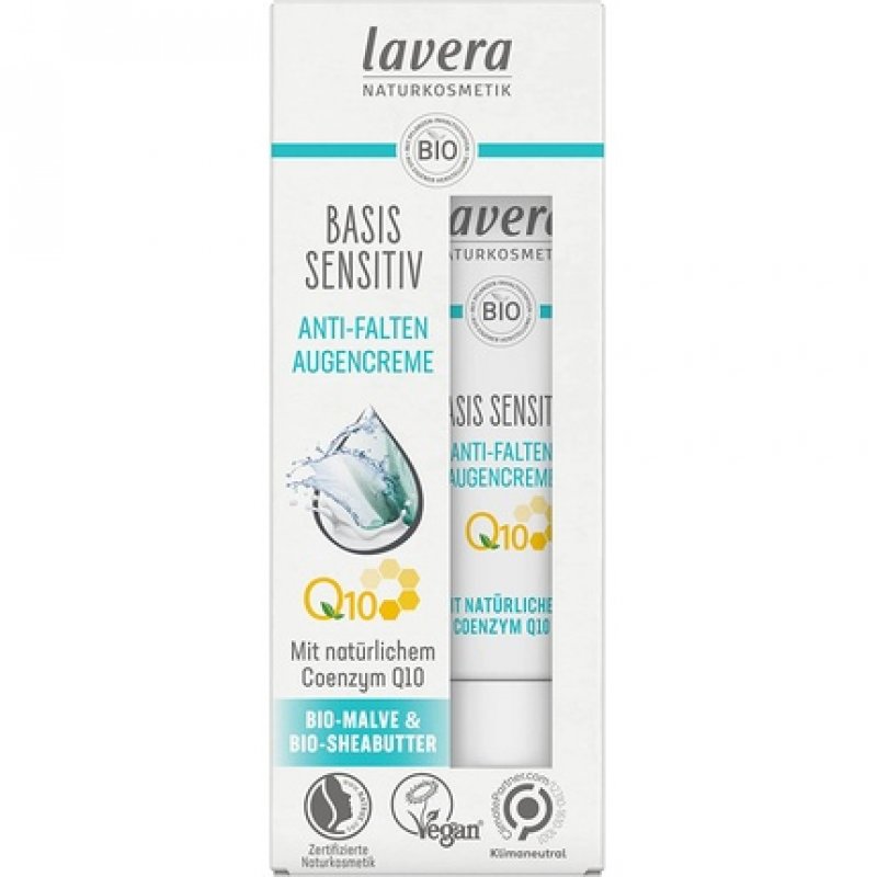 lavera Q10 Anti-Wrinkle Eye Cream with Mallow and Shea Butter 15ml