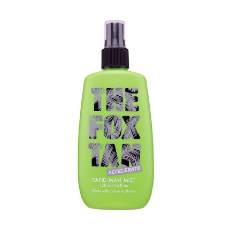 The Fox Tan Rapid Man Mist Tan Accelerator for Face and Body 120ml