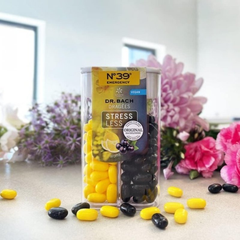 Original Bach Flowers N°39 Emergency Stressless Day & Night Dragees by Lemon Pharma - Vegan