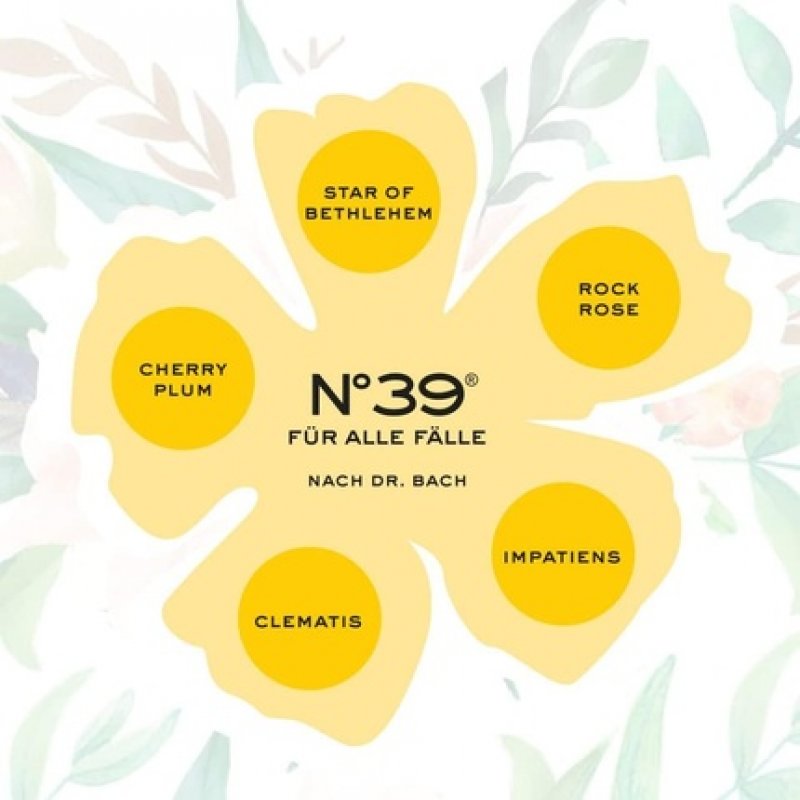 Original Bach Flowers N°39 Emergency Stressless Day & Night Dragees by Lemon Pharma - Vegan