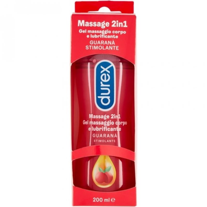 Durex Massage 2-in-1 Stimulating Gel Lubricant and Massage with Guarana 200ml