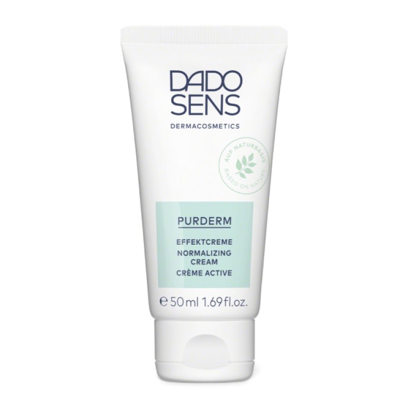 DADO SENS PURDERM Effect Face Cream 50ml - Gentle Care for Impure Skin of All Ages - Also Suitable for Therapy