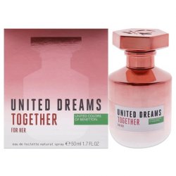 United Colors Of Benetton United Dreams Together Women EDT Spray 1.7 oz