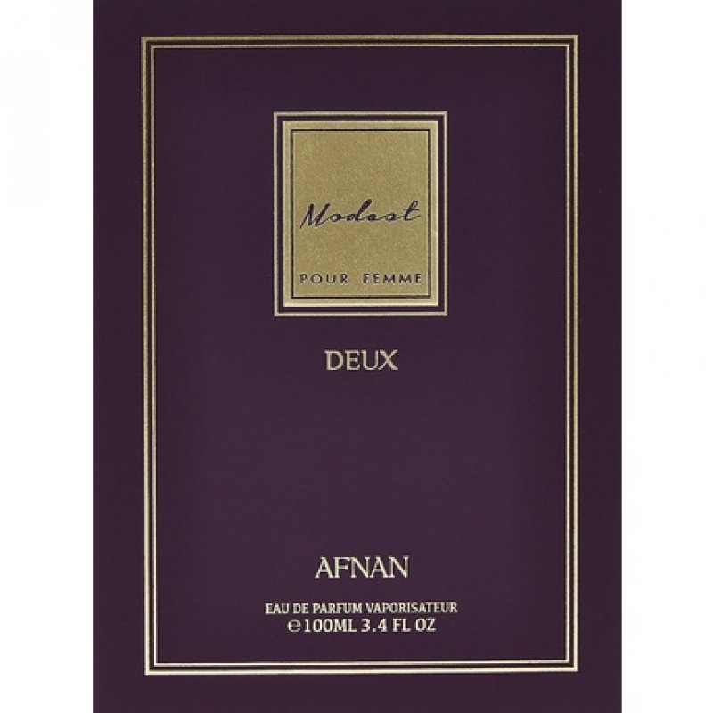 Afnan Modest Pour Femme Deux Eau De Parfum Spray 100ml