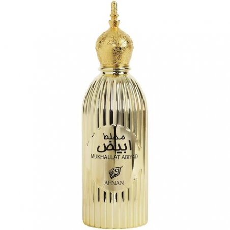 AFNAN Mukhallat Abiyad Oud Perfume Eau De Parfum Spray 100ml Stylish Bottle for Men and Women