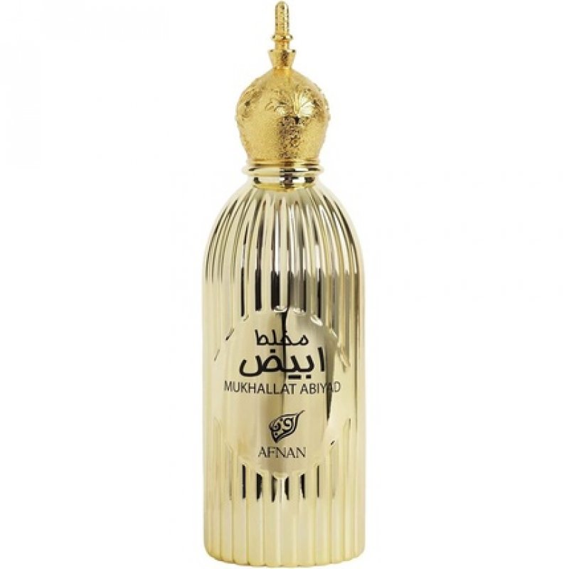 AFNAN Mukhallat Abiyad Oud Perfume Eau De Parfum Spray 100ml Stylish Bottle for Men and Women