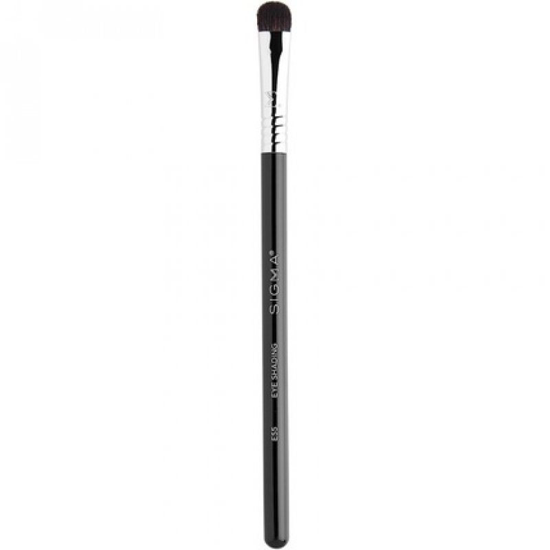 Sigma Beauty E55 Eye Shading Brush for Even Base Application - Soft, Dense Eyeshadow Makeup Brush
