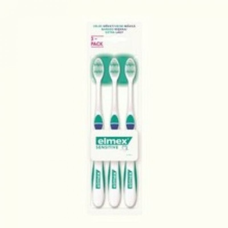 Sensitive Toothbrush 3 Pack Very Soft - Pack of 3
