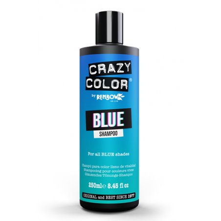 CRAZY COLOR Blue Shampoo 250 ml Non-professional Unisex