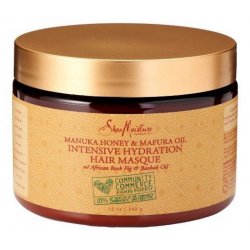 SheaMoisture Manuka Honey & Marfura Oil Hydration Intensive Masque Hair Treatment 12 Fl Oz