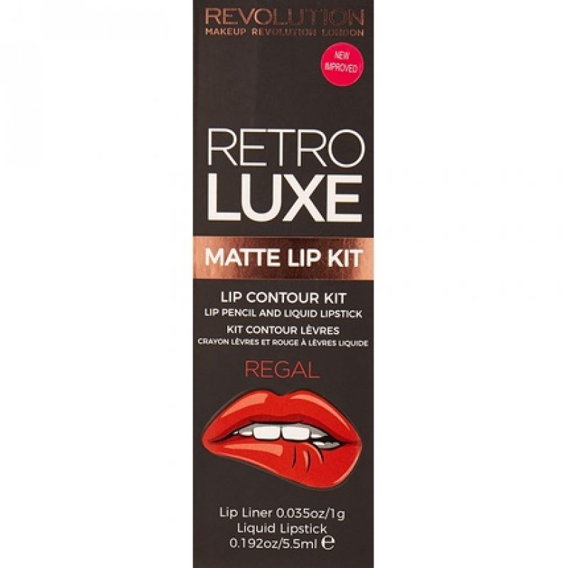 MAKEUP REVOLUTION Regal Retro Luxe Matt Lip Kit