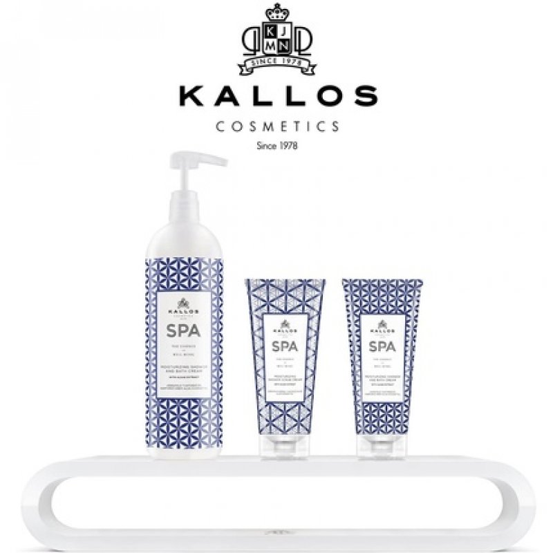 Kallos Spa Moisturizing Shower and Foam Bath Cream with Algae Extracts 1000ml