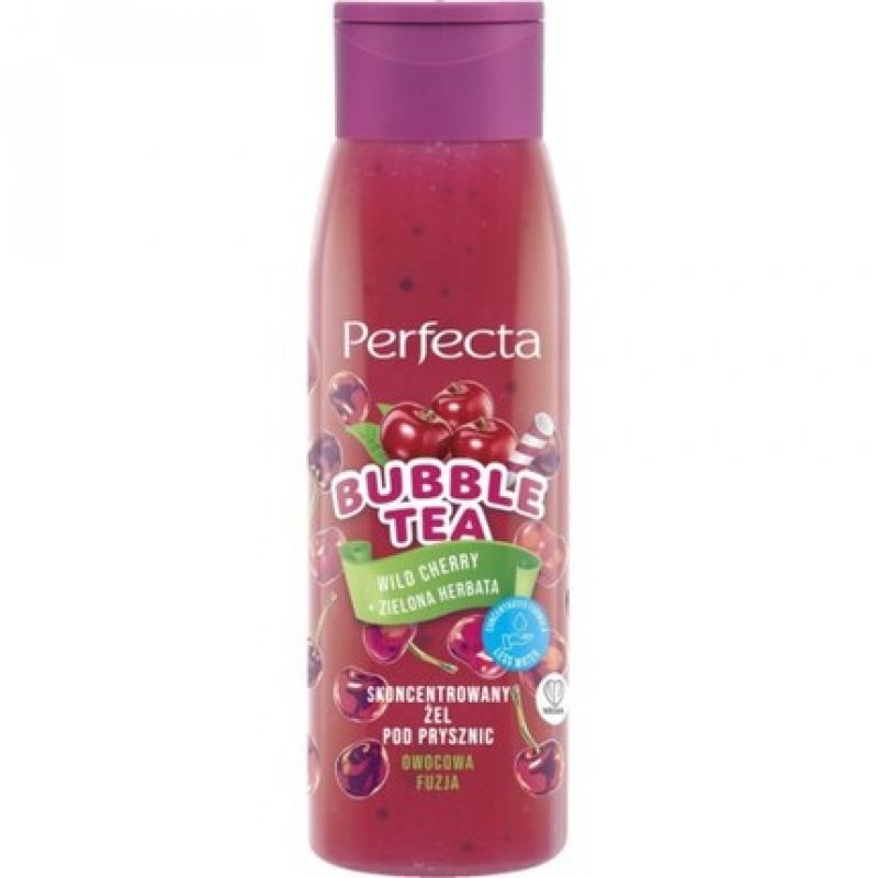 Bubble Tea Concentrated Shower Gel Wild Cherry Green H