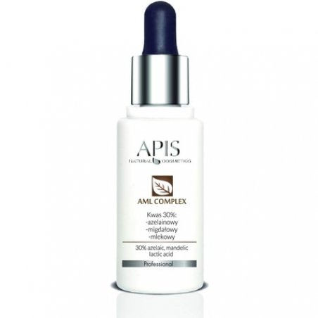 APIS AML COMPLEX Acid 30% Azealin Almonds and Milk Exfoliation and Smoothness of Facial Skin 30ml