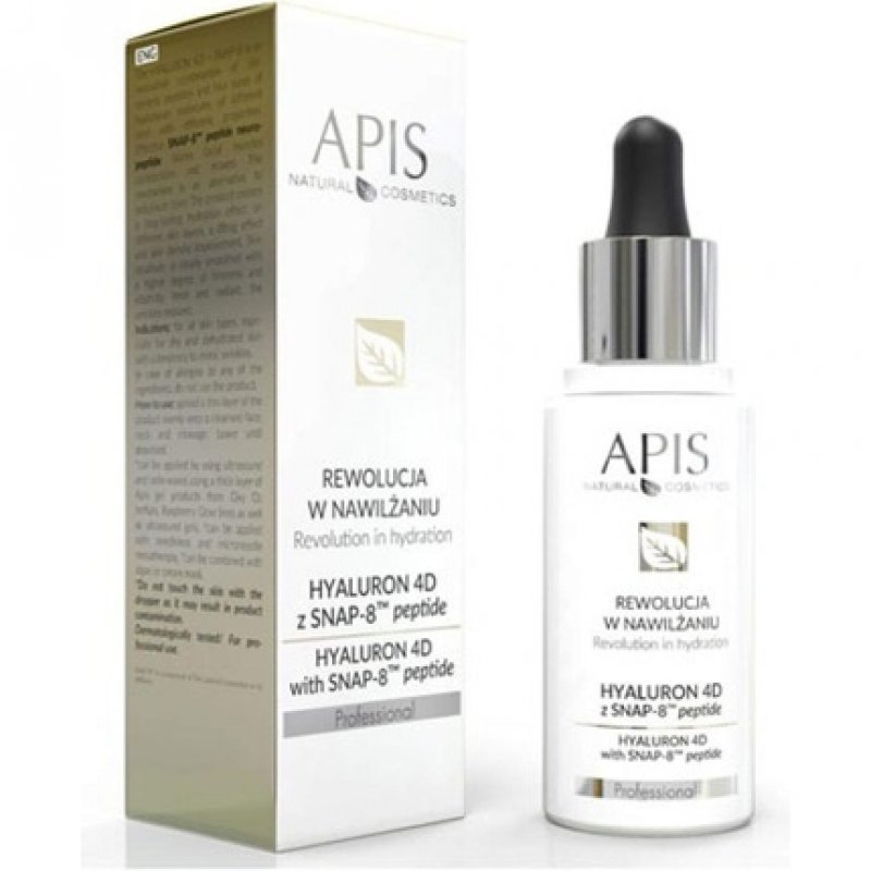 APIS Hyaluron 4D with SNAP-8 TM Peptides Revolution in Hydration 30ml