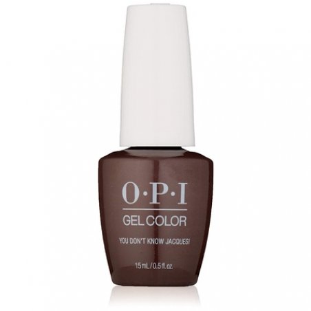 OPI GelColor Long Wear Brown Nail Polish 0.5 fl oz You Don't Know Jacques