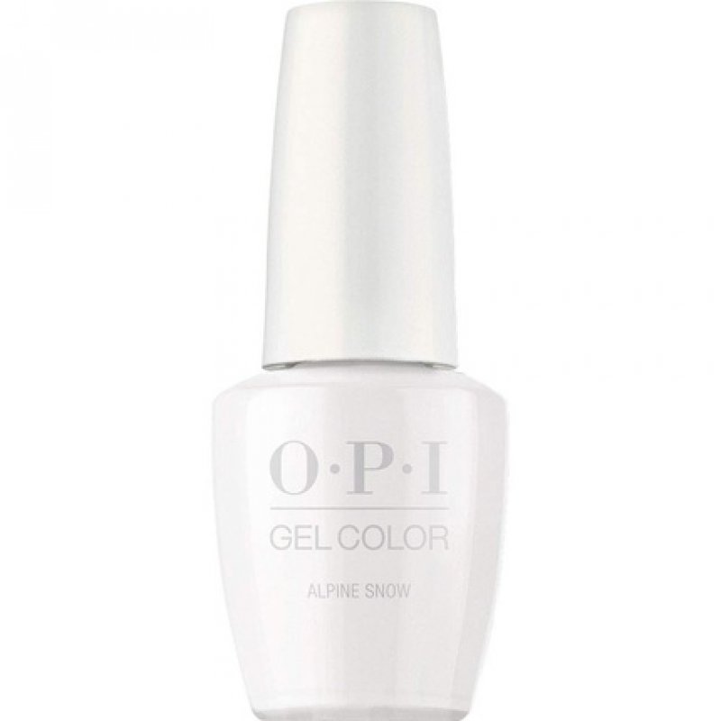 OPI GelColor Nail Polish Long Wear 0.5 fl oz Alpine Snow