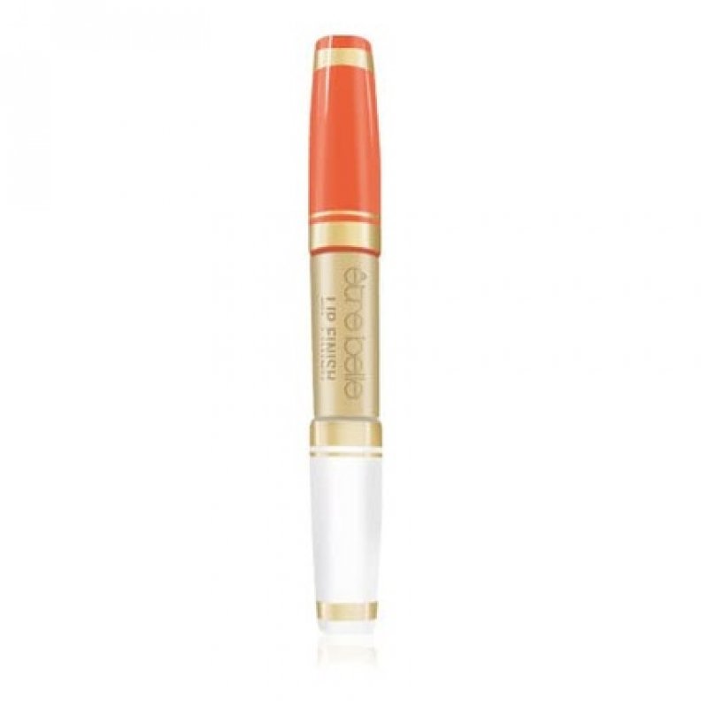 être belle Cosmetics Lip Finish Lip Gloss 2-Step Long-Lasting Lip Color and Shine Apricot Finish