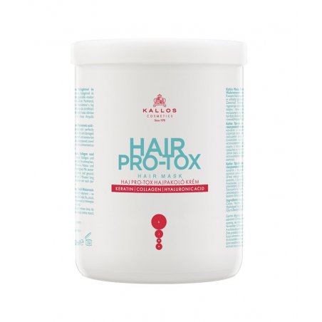 Kallos KJMN Hair Pro-tox Cream with Keratin 1000ml hair mask Unisex