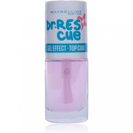 Maybelline Dr. Rescue Color Protect Nail Top Coats Transparent/Rose
