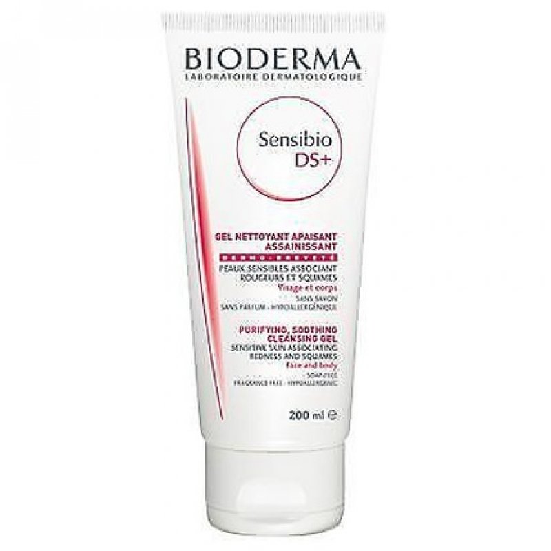Bioderma Sensibio DS Purifying Soothing Cleansing Gel 200ml