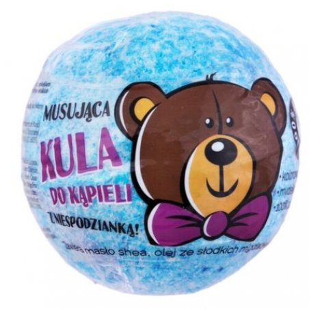 LAQ Foaming Bath Ball with Surprise Blue 120g