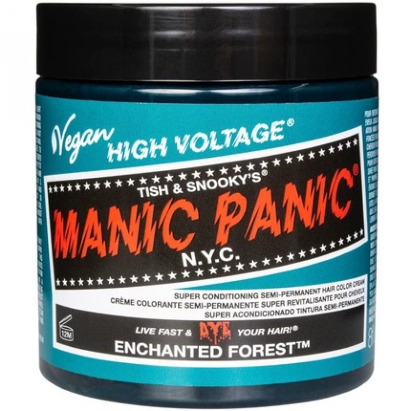 Manic Panic High Voltage Classic Cream Formula Hair Dye Enchanted Forest 8oz