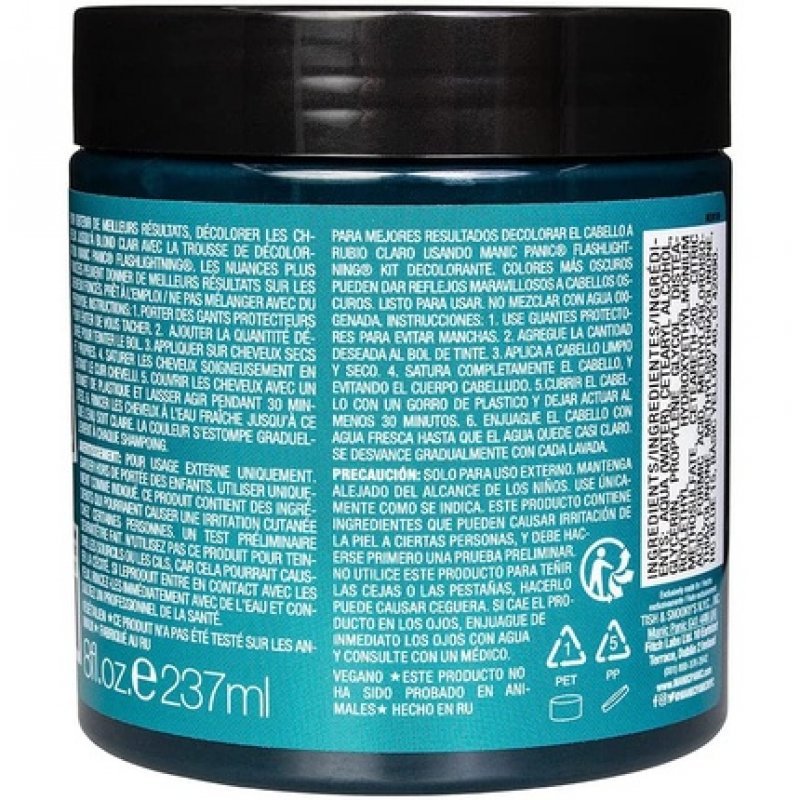 Manic Panic High Voltage Classic Cream Formula Hair Dye Enchanted Forest 8oz