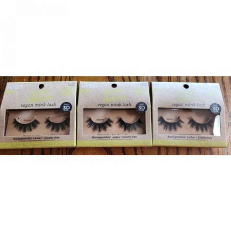 Kiss Sister Nature Vegan Mink Lash Storm 88162 Fluffy 3D Look