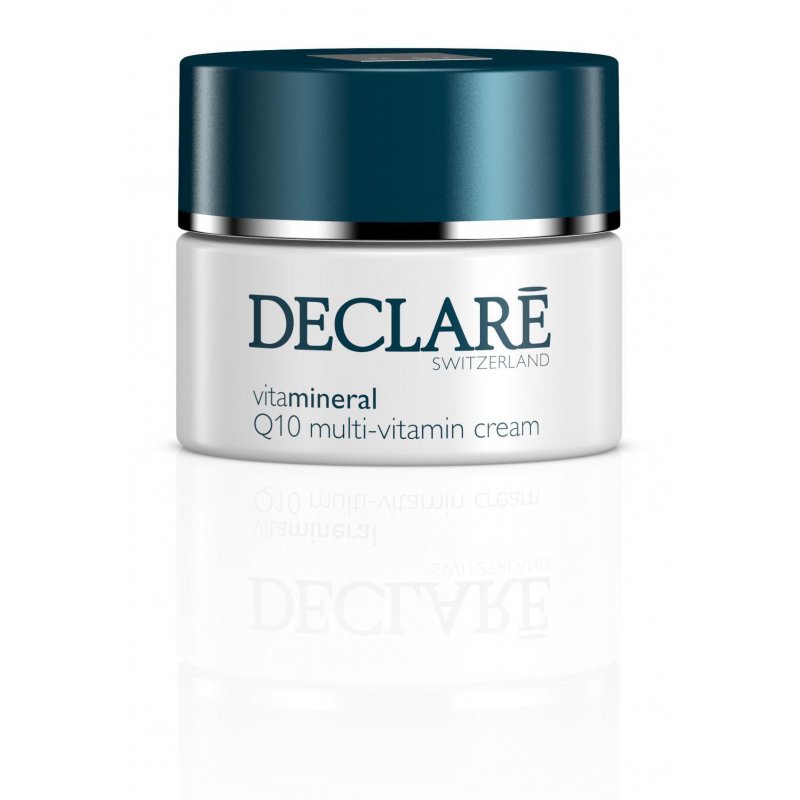 Declare Cosmetics Vitamineral Q10 Multi-Vitamin Cream Crème de jour Visage, Cou 50 ml