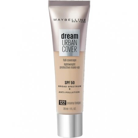 Maybelline Dream Urban Cover Foundation Spf50 122 Creamy Beige 30ml
