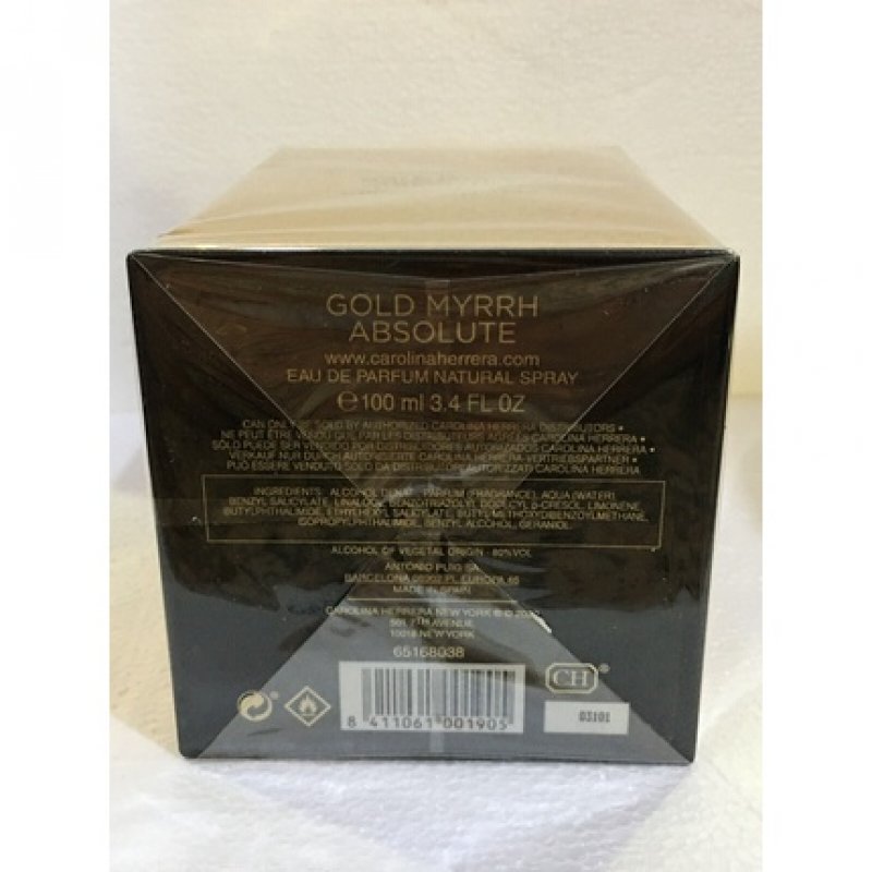 Gold Myrrh Absolute Carolina Herrera for Women Eau de Parfum 100ml