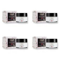 Helia-D Classic Moisturizing Face Cream for Sensitive Skin Vegan 50ml - Pack of 4