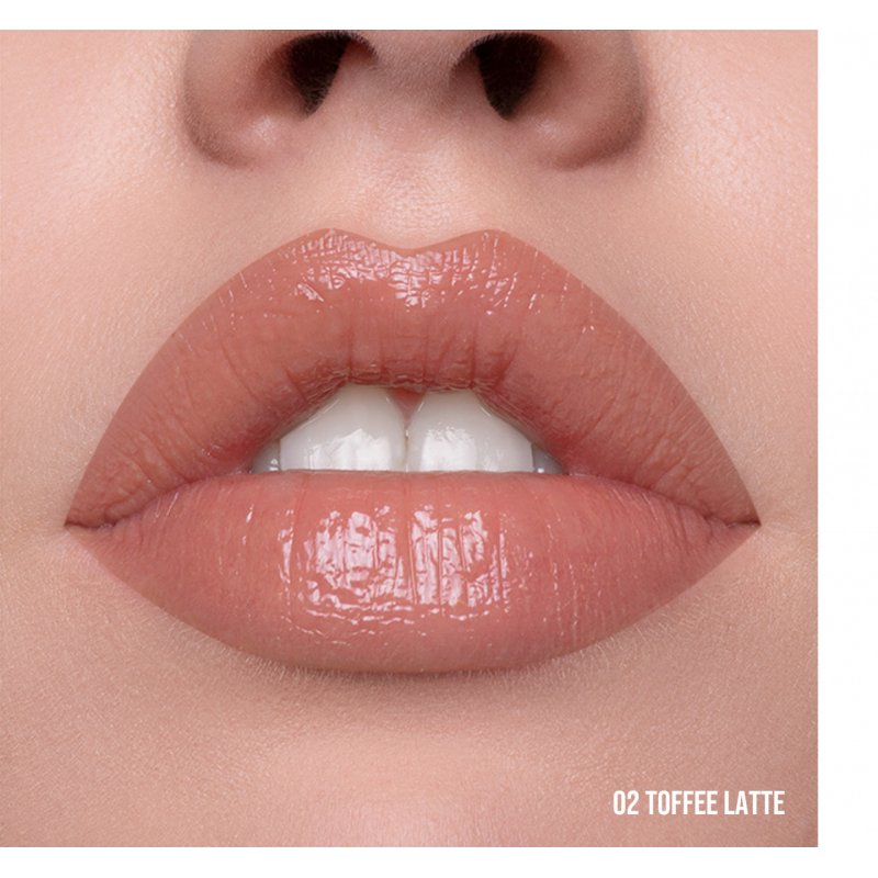 Mulac Cosmetics Lip Toy 02 Toffee Latte Colored Lip Balm Vegan 2.5g